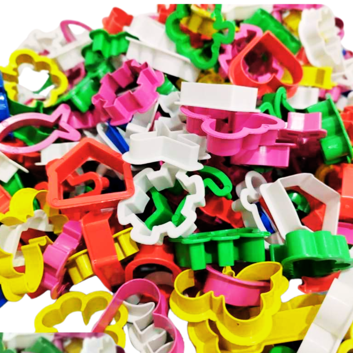 Kit Forminhas Cortador De Massinha de Modelar Escolar Brincadeira