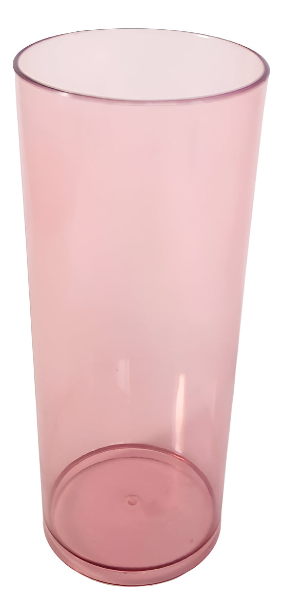 Copos Long Drink Cristal Colorido De Acrílico 325ml