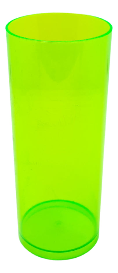 Copos Long Drink Cristal Colorido De Acrílico 325ml