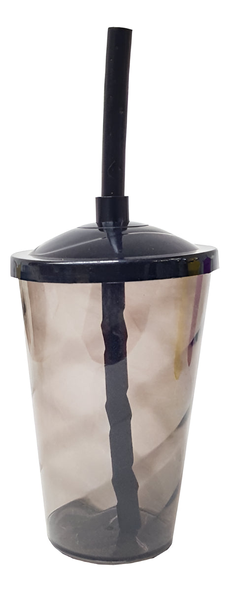 Copos Twister 400ml Com Tampa E Canudo