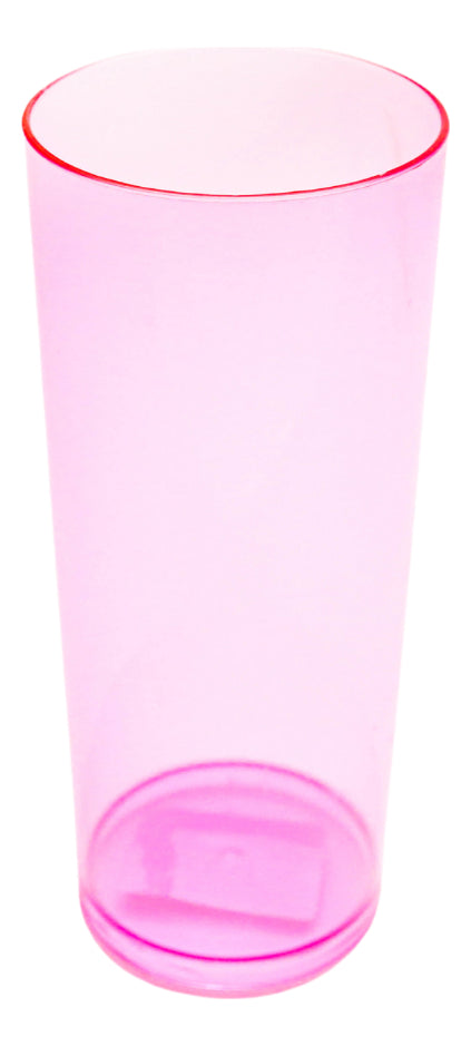 Copos Long Drink Cristal Colorido De Acrílico 325ml