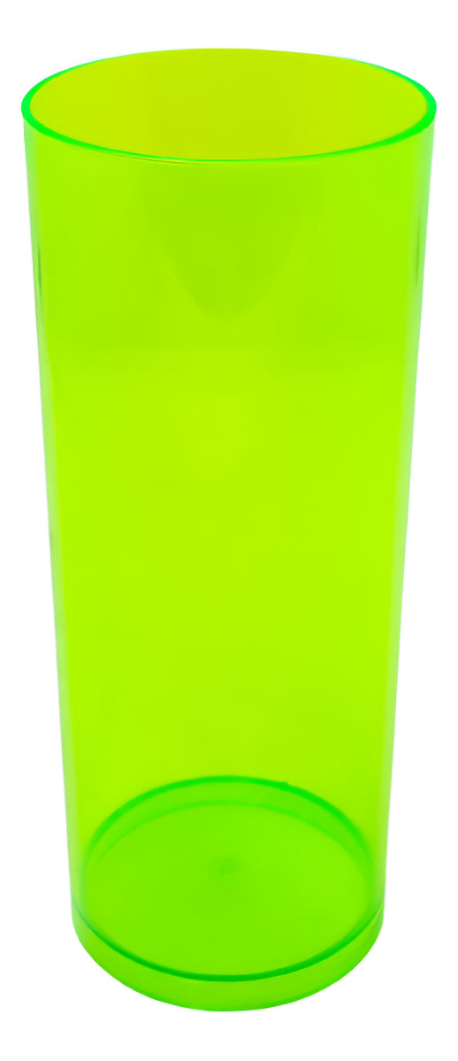 Copos Long Drink Cristal Colorido De Acrílico 325ml