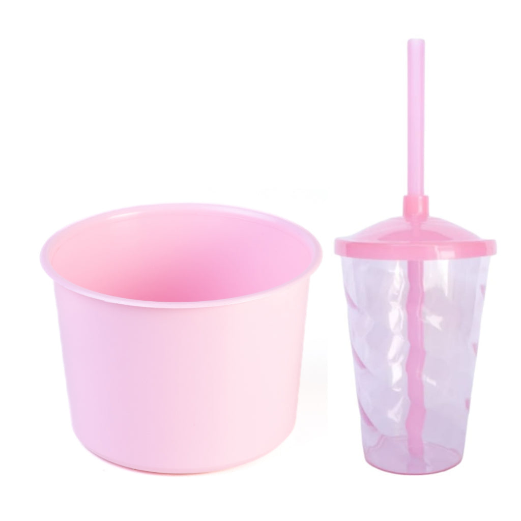 Kit Lembrança 20 Balde Pipoca 1,5 L+ 20 Copo Twister 400 ML