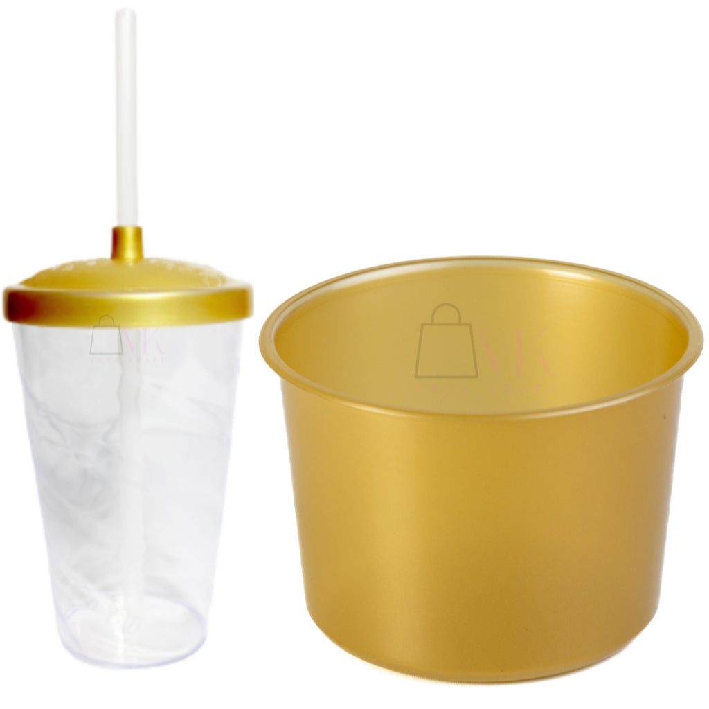 Kit Lembrança 20 Balde Pipoca 1,5 L+ 20 Copo Twister 400 ML