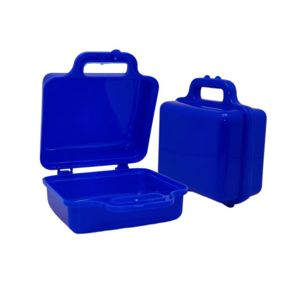 Kit 10 Maleta Plástica Grande Lembrancinha Festa Para Personalizar Maletinha Surpresa
