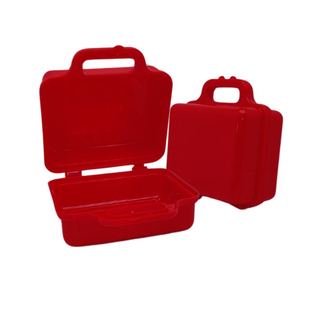 Kit 10 Maleta Plástica Grande Lembrancinha Festa Para Personalizar Maletinha Surpresa