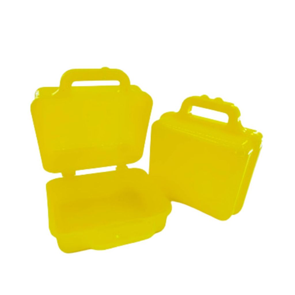 Kit 10 Maleta Plástica Grande Lembrancinha Festa Para Personalizar Maletinha Surpresa