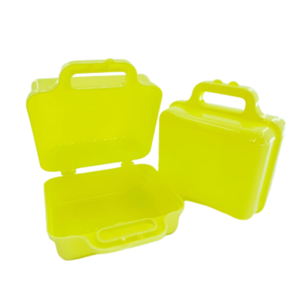 Kit 10 Maleta Plástica Grande Lembrancinha Festa Para Personalizar Maletinha Surpresa