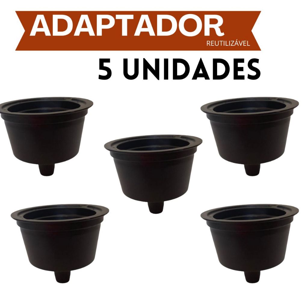 KIT Capsula Reutilizável Dolce Gusto Copo Filtro Da Cápsula Café Nescafe Recarregáveis