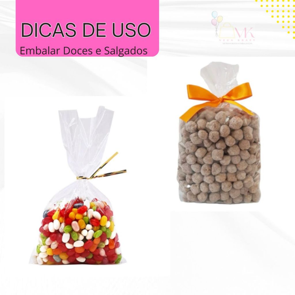 Saco Transparentes 20x30 Copo Twister Copo Long Drink Doces Resistente Tipo Celofane
