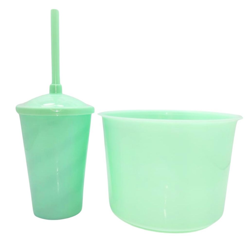 Kit Lembrança 20 Balde Pipoca 1,5 L+ 20 Copo Twister 400 ML