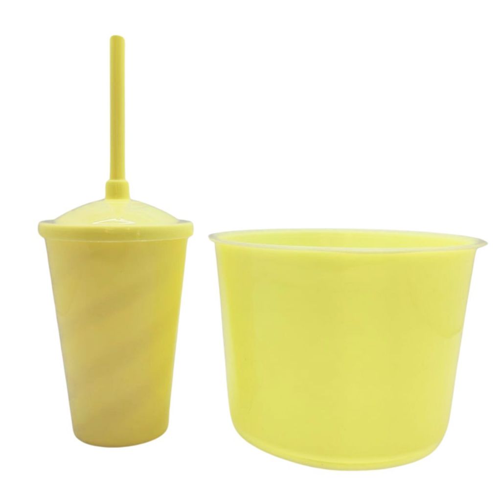 Kit Lembrança 20 Balde Pipoca 1,5 L+ 20 Copo Twister 400 ML