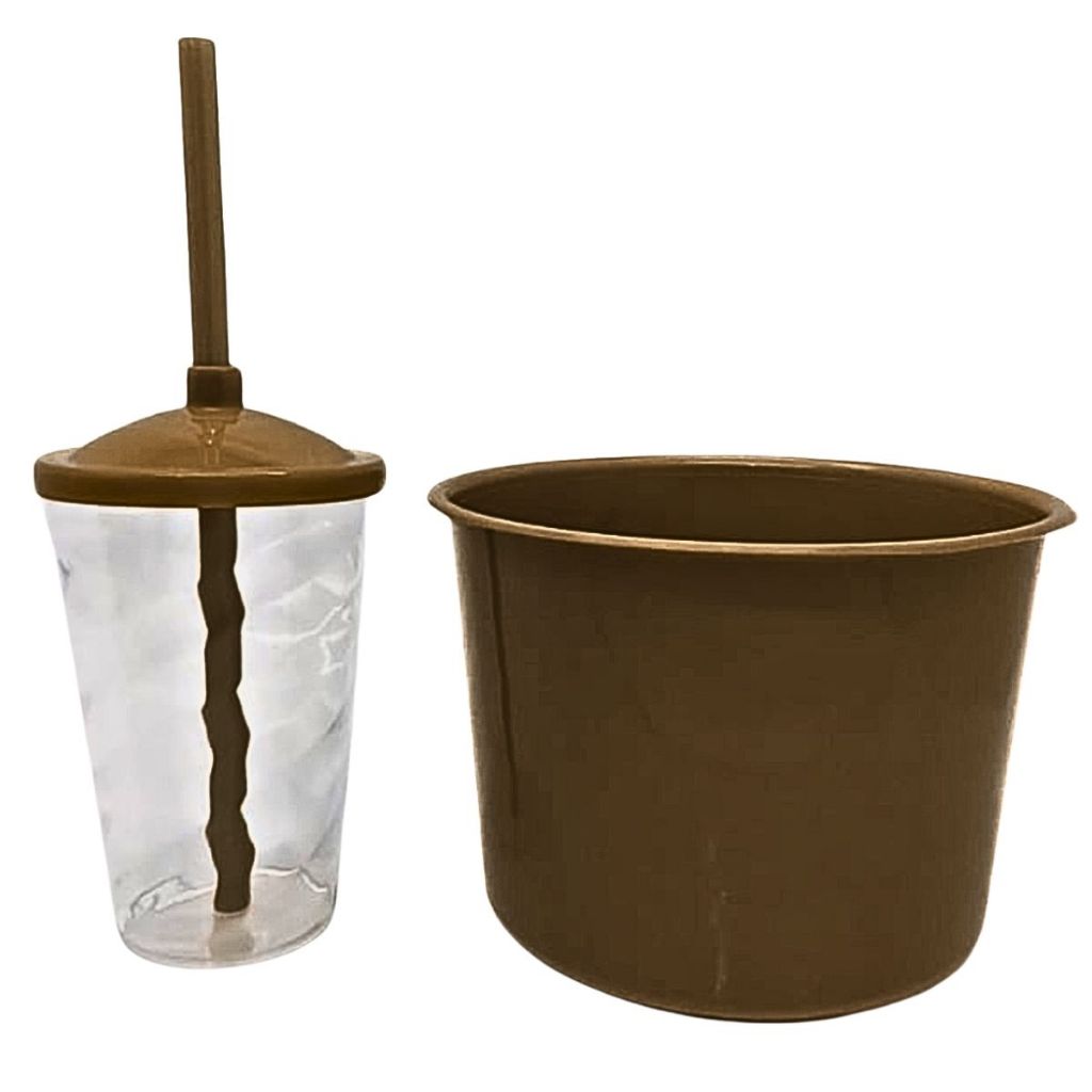 Kit Lembrança 20 Balde Pipoca 1,5 L+ 20 Copo Twister 400 ML