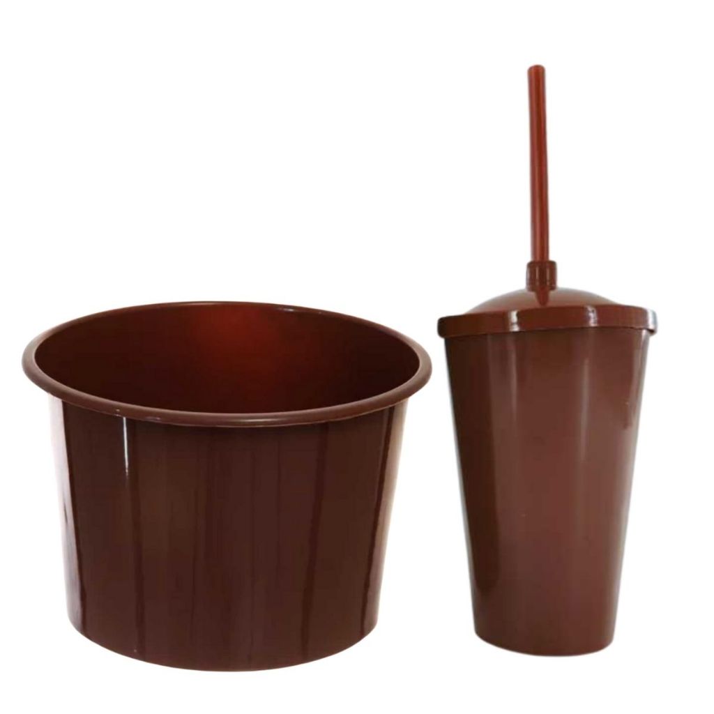 Kit Lembrança 20 Balde Pipoca 1,5 L+ 20 Copo Twister 400 ML