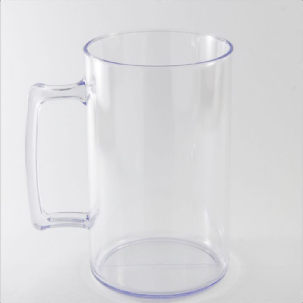 Kit 10 Caneca de Chopp 500 Ml Acrílica Para Personalizar Lembrancinha Para Transfer