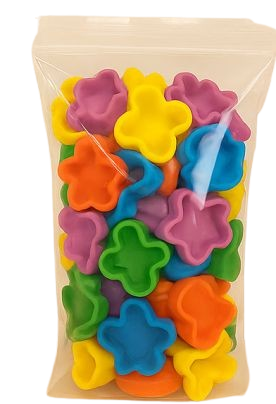 Kit Forminhas Cortador De Massinha de Modelar Escolar Brincadeira