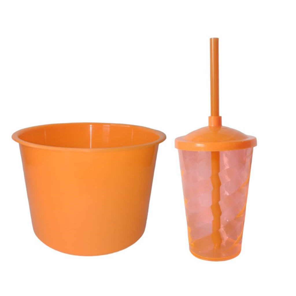 Kit Lembrança 20 Balde Pipoca 1,5 L+ 20 Copo Twister 400 ML