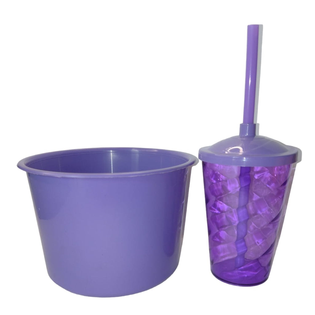 Kit Lembrança 20 Balde Pipoca 1,5 L+ 20 Copo Twister 400 ML
